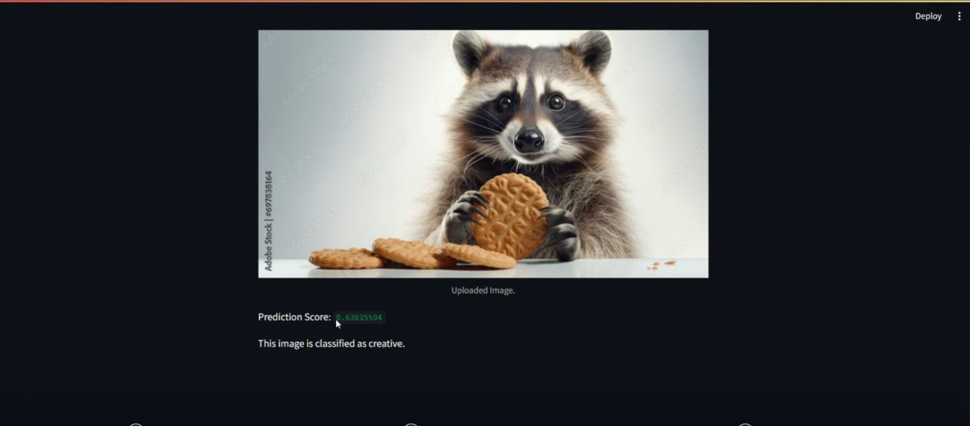 AD CREATIVE/NON-CREATIVE RECOGNITION